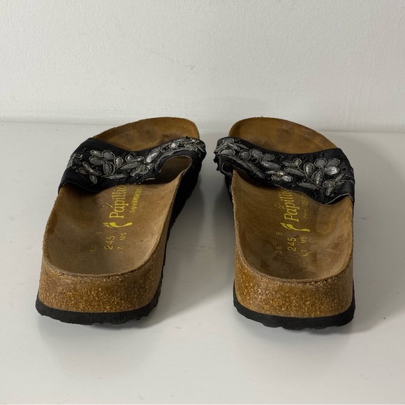 Sold♻️Papillio Birkenstock Slide Slip On Sandals Womens Size 7 - Picture 3 of 12
